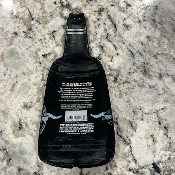 Sam Adams melted beer bottle cheese tray or decoration - Picture 2 of 2